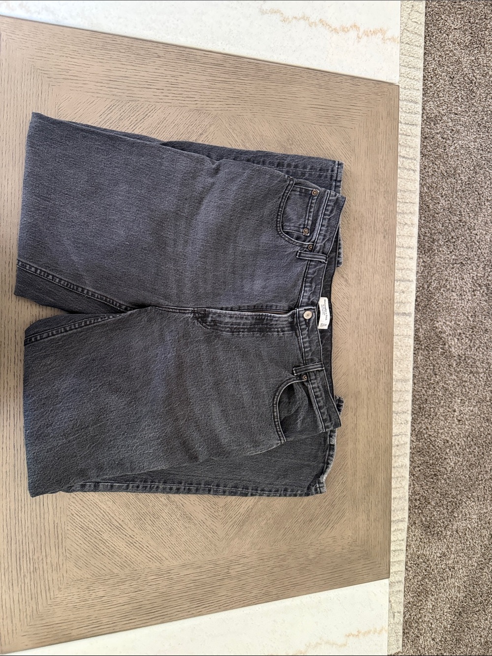 Abercrombie & Fitch Boyfriend Jeans - Charcoal